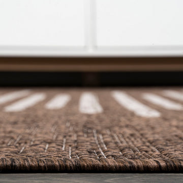 Zolak Berber Stripe Geometric Area Rug